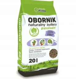 Sale Optima Granuleret Kvæggødning 20l Naturlig Gødning Biovita Gødningsmidler