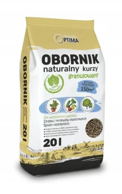 Best Optima Granuleret Kyllingegødning 20l Naturlig ØKO-gødning Biovita Gødningsmidler