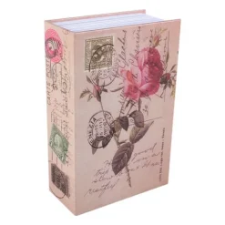 Discount Ordbog Bog Hemmelig Sikkerhedsboks Penge Kontanter Smykker Låseboks (Rose Dagbogstype) Pengeskabe