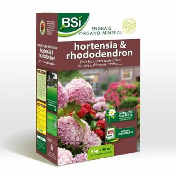 Gødningsmidler^Organic fertiliser BSI Long-Lasting Action 4 Kg