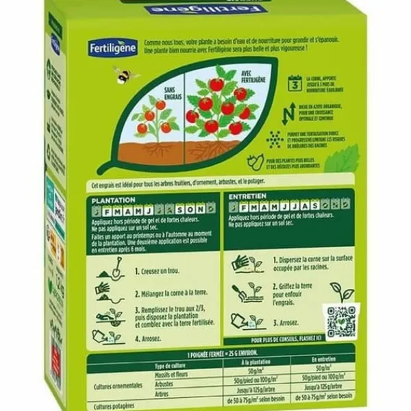 Gødningsmidler^Organic fertiliser Fertiligène