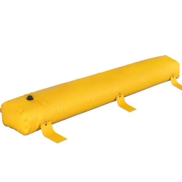Beredskabsplaner^Oversvømmelsesbarriere: 3,6 m x 30 cm, genanvendelig PVC. Effektiv vandbeskyttelse til hjemmet, døre og garage.