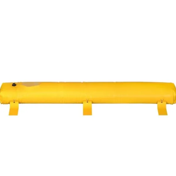 Beredskabsplaner^Oversvømmelsesbarriere: 3,6 m x 30 cm, genanvendelig PVC. Effektiv vandbeskyttelse til hjemmet, døre og garage.