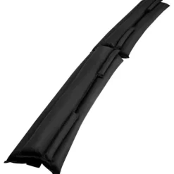 Outlet Oversvømmelsesspærre - Vandaktiverede sandfri sandsække 4-pak - 153 x 21 cm - Genanvendelig - Vandabsorberende barriere - Til dør, kælder, garage Beredskabsplaner