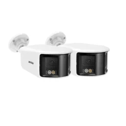 Sikkerhedsmonitorer & Videokameraer^Overvågningskamera, 8MP klarhed, 180° synsvinkel,2PCS 91EV