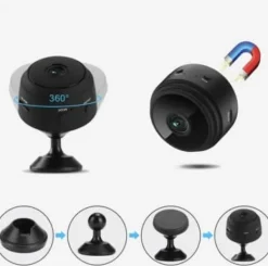 Online 1080P Mini Övervakningskamera WIFI & Nattkamera Sikkerhedsmonitorer & Videokameraer