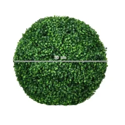 Discount 2-pak buksbomkugler 50 cm kunstige, plast, til hjem, kontor & have Havedekorationer