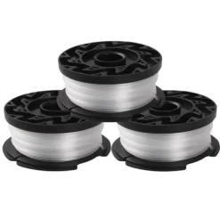 Clearance 3-pak erstatningsspoler med trimmerlinje til Black Decker AF-100-3ZP græstrimmer Havemaskiner