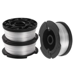 Clearance 3-pak erstatningsspoler med trimmerlinje til Black Decker AF-100-3ZP græstrimmer Havemaskiner