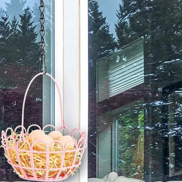 Til Fugle & Småvildt^2-pak fuglefoderhuse, urtepotter, lanterner og dekorative kæder (sort, 25 cm)