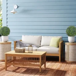 Haveplanter^2-pak kunstig lavendel 60 cm UV-beskyttet med jordspyd, til hjem & have