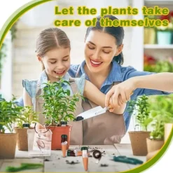 Hot 10-pak plantevandingspinde automatisk drypvandingsanordning til planter langsomt frigivende lerspidser til indendørs og udendørs brug til potteplante | CDON Vanding