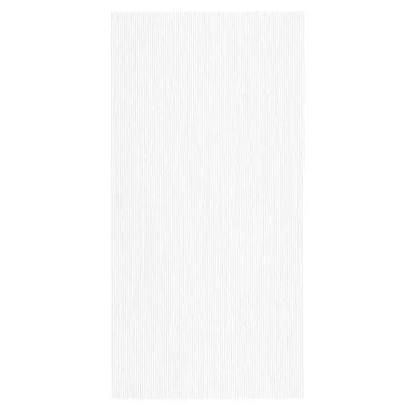 Drivhus^12-pak polycarbonat drivhuspaneler, 2' x 4', 0,24'' tykke tagplader, UV-beskyttelse, energibesparende, holdbare og lette.