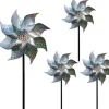 Til Fugle & Småvildt^4-pak Reflekterende Fugleskræmselsmøller 50 cm - Vinddrevet & Dekorativt | Naturligt fugleafvisende middel til have/altan