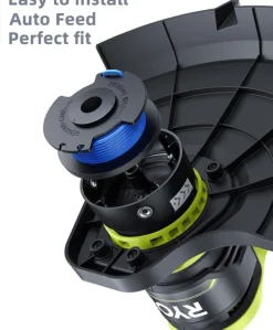 Hot 6-pak trimmerspoler med trimmertråd og låg RYOBI græstrimmer Havemaskiner