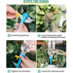 Vanding^5-pakke automatisk kunstvanding blomstervand