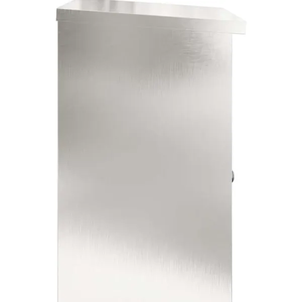 Postkasser & Brevindkast^Pakke drop boks i rustfrit stål - Sikker og vandafvisende | Farve: Sort | Størrelse: 44x35x59 cm