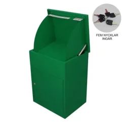 New Pakkeboks Postkasse Grøn | MonsterShop Postkasser & Brevindkast