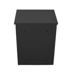 Postkasser & Brevindkast^Pakkeboks Postkasse Sort | MonsterShop
