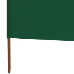 3-panelers foldbart læsejl 400x160 cm | Farve: Grøn Vinddekoration