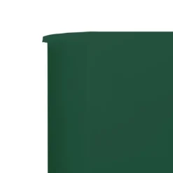 Vinddekoration^6-panels foldbart læsejl - UV-stof med træstænger | Farve: Grøn | Størrelse: 800x120 cm