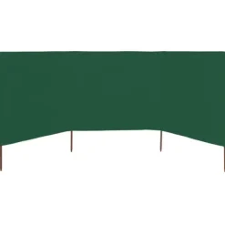 Sale 3-panels læsejl stof 400 x 120 cm grøn - Læsejl - Læskærm - Home & Living Vinddekoration
