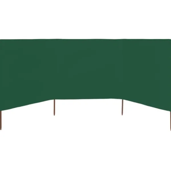 Sale 3-panels læsejl stof 400 x 120 cm grøn - Læsejl - Læskærm - Home & Living Vinddekoration