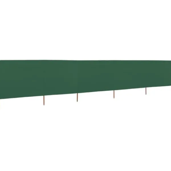 Hot 5-panels læsejl 600x160 cm stof grøn - Læsejl - Læskærm - Home & Living Vinddekoration