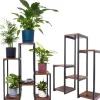Sale PANORAMA metal stående blomsterstativ til blomster og planter - 6-etagers VENGE Plantestativer