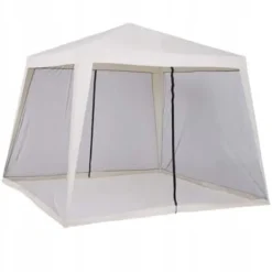 Telte & Lysthuse^Pavilion 3X3 G1015 HVID MED MYGGENET