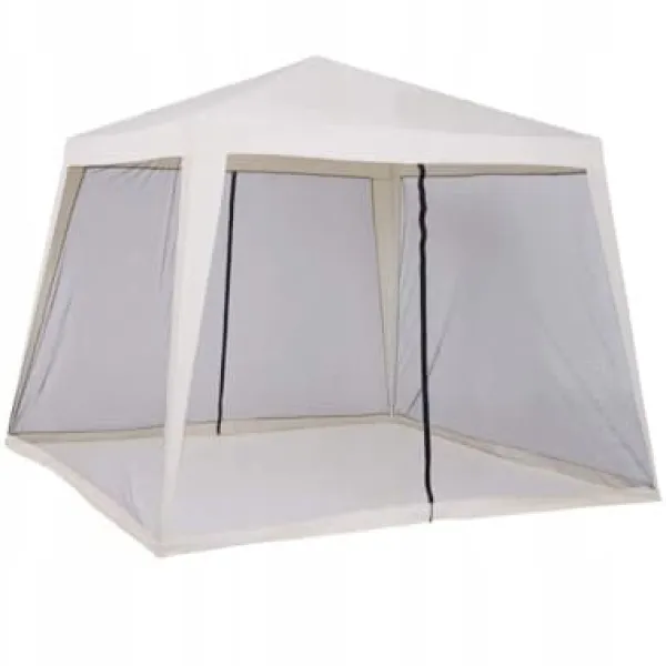 Telte & Lysthuse^Pavilion 3X3 G1015 HVID MED MYGGENET