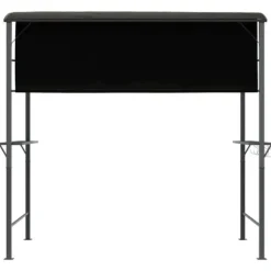 Telte & Lysthuse^Paviljong med tak för utomhusevenemang - Robust och vattentålig | Färg: Antracit | Storlek: 220x110x200 cm