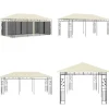 Discount Pavillon med myggenet 6x3x2,73 cm cremefarvet - Pavillon - Pavilloner - Home & Living Telte & Lysthuse