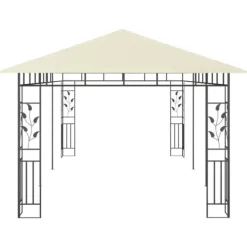 Discount Pavillon med myggenet 6x3x2,73 cm cremefarvet - Pavillon - Pavilloner - Home & Living Telte & Lysthuse