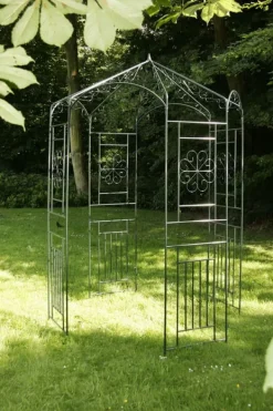 Buer, Spalier, Lysthuse Uden Tag^Pavillon Rose Bue 160 x 60 x 259 cm
