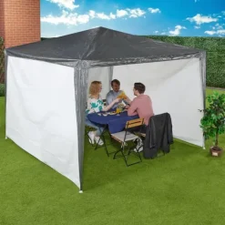 Outlet Pavillon sidepaneler, 200x300 cm, Hvid Telte & Lysthuse