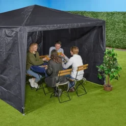 Sale Pavillon sidepaneler, 200x300 cm, grå Telte & Lysthuse