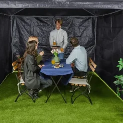 Sale Pavillon sidepaneler, 200x300 cm, grå Telte & Lysthuse