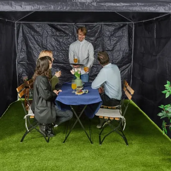 Sale Pavillon sidepaneler, 200x300 cm, grå Telte & Lysthuse