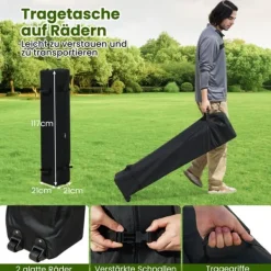 Outlet Pavillon telt, 3x3 m, sort Telte & Lysthuse