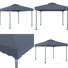 Best Pavillon 300x300 cm aluminium antracitgrå - Pavillon - Pavilloner - Home & Living Telte & Lysthuse