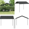 Sale Pavillon 3x3 m stål og stof antracitgrå - Pavillon - Pavilloner - Home & Living Telte & Lysthuse