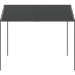 Telte & Lysthuse^Pavillon 4x4 m stål og stof antracitgrå - Pavillon - Pavilloner - Home & Living