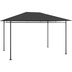 Discount Pavillon 384x281x270 cm 180 g/m² antracitgrå - Pavillon - Pavilloner - Home & Living Telte & Lysthuse