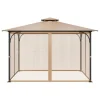 Online Pavillonnet, 275x340x220 cm, Khaki, Netgardin Telte & Lysthuse