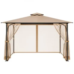 Online Pavillonnet, 275x340x220 cm, Khaki, Netgardin Telte & Lysthuse
