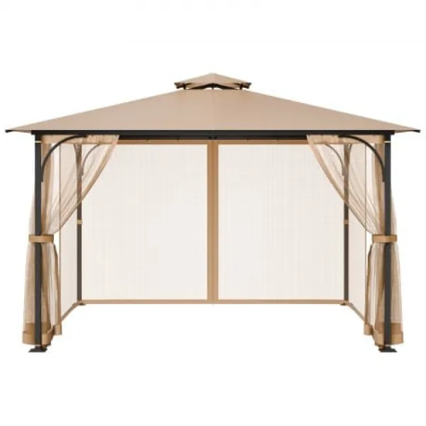 Online Pavillonnet, 275x340x220 cm, Khaki, Netgardin Telte & Lysthuse