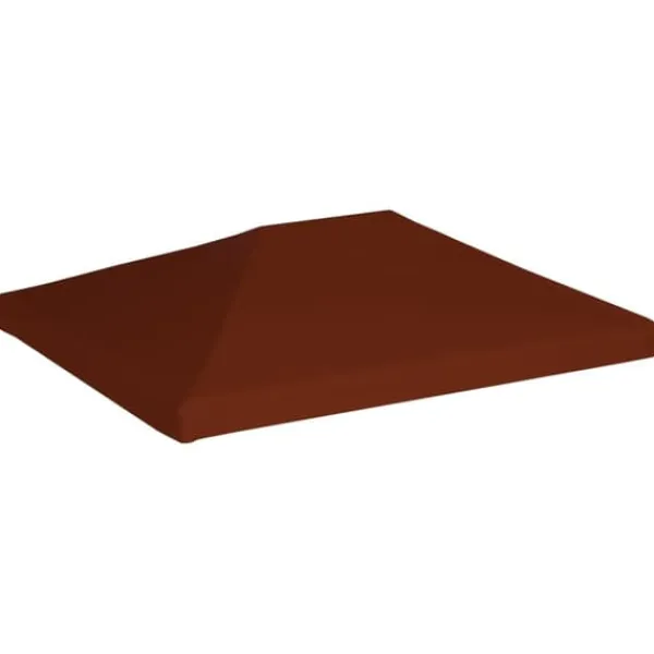 New Pavillontopdække 310 g/m² 3 x 4 m terracotta - Pavillontopdække - Pavillontopdækker - Home & Living Telte & Lysthuse