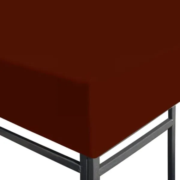 New Pavillontopdække 310 g/m² 3 x 4 m terracotta - Pavillontopdække - Pavillontopdækker - Home & Living Telte & Lysthuse