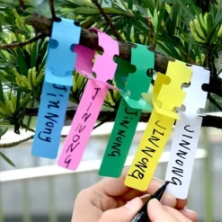 Haveplanter^300pcs planteetiketter plantetræetiketter udendørs vandtæt plastfolie hængende planteskole haveetiketter bunkemarkører genanvendelige